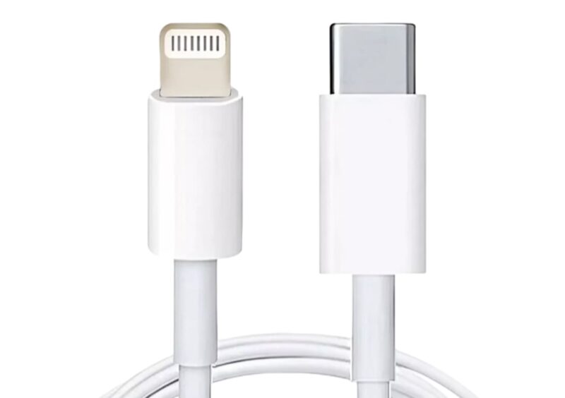 Combo cargador 20W de carga rápida + cable para iPhone y iPad con certificación MFI
