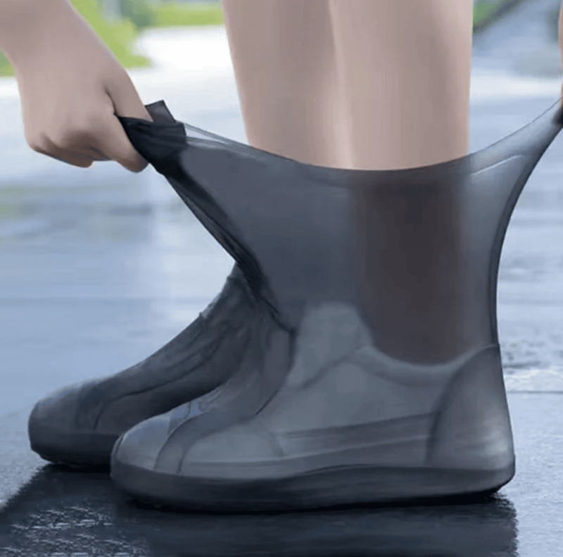 Fundas cubre zapato Antideslizantes de goma impermeables para Lluvia