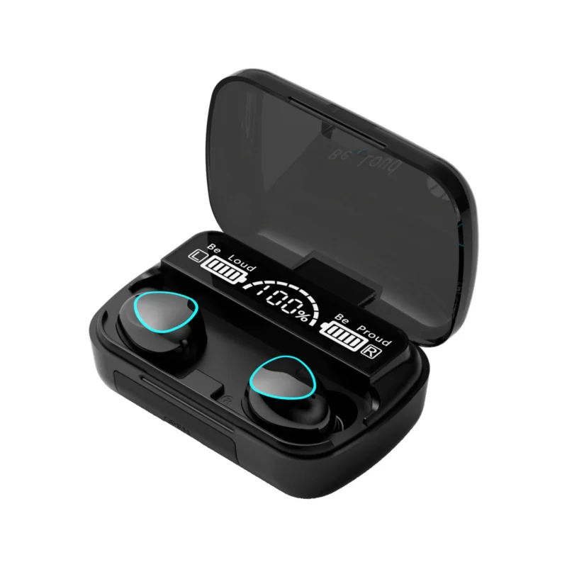 Auriculares Inalámbricos Bluetooth. M10 Originales. In Ear. Táctil con luz LED. Gamer. Deportivos. Con Estuche. TWS