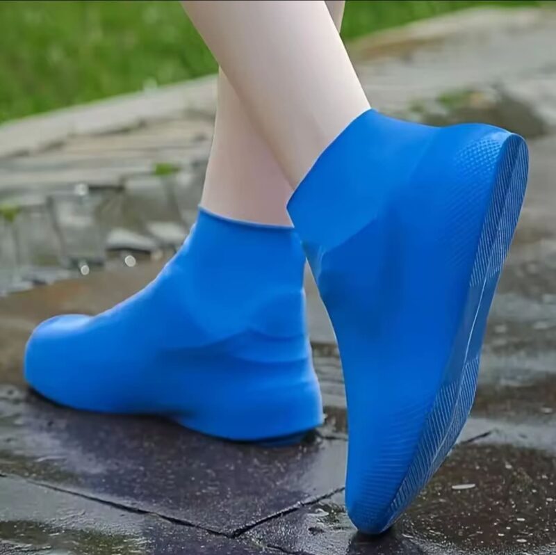 Fundas cubre zapato Antideslizantes de goma impermeables para Lluvia