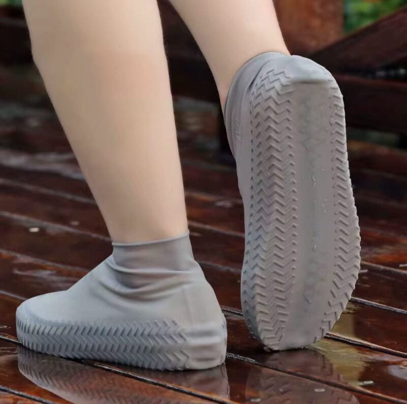 Fundas cubre zapato Antideslizantes de goma impermeables para Lluvia