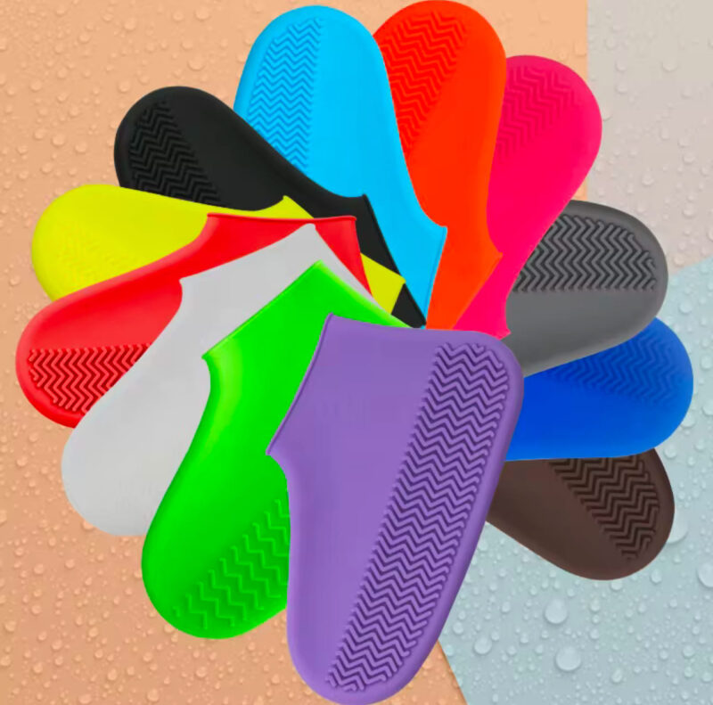 Fundas cubre zapato Antideslizantes de goma impermeables para Lluvia