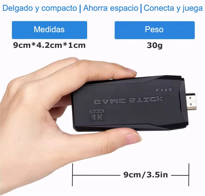 Consola Retro de Videojuegos. 15.000 Juegos. Conexión Inalámbrica 2.4 GHz. Soporte para 2 jugadores. - Imagen 5