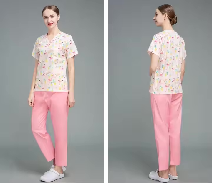Set uniforme Médico Estampado. Comodidad, Estilo y Funcionalidad para Profesionales de la Salud